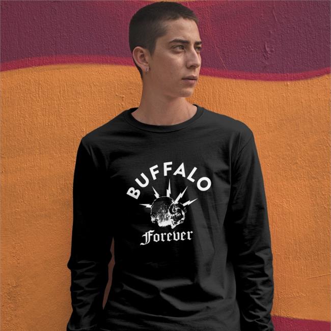 Buffalo Forever Hoodie Black