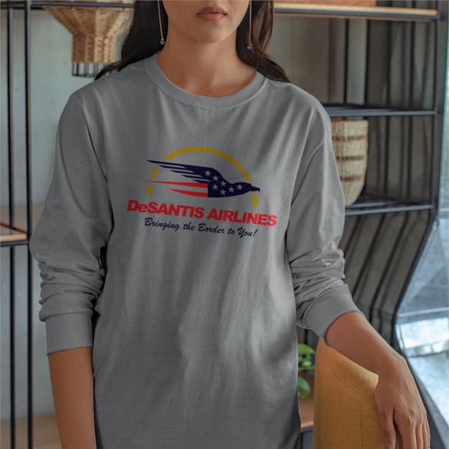 Desantis Airlines Bringing The Border To You Tee