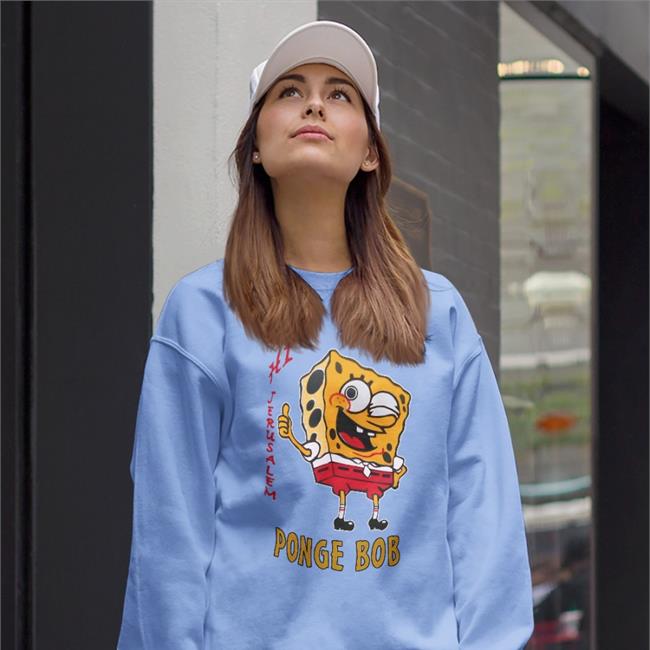 Translatedtees Hi Jerusalem Ponge Bob Tee