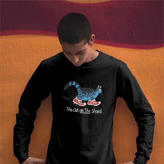 The Cat On The Shoes Sweatshirt Poorly Translated Shirts