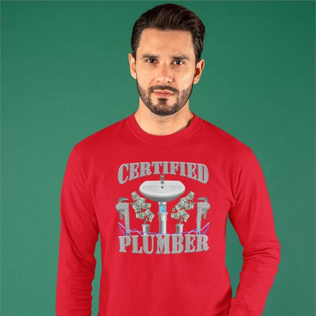 Hardshirts Merch Certified Plumber T Shirt Hardshirts777