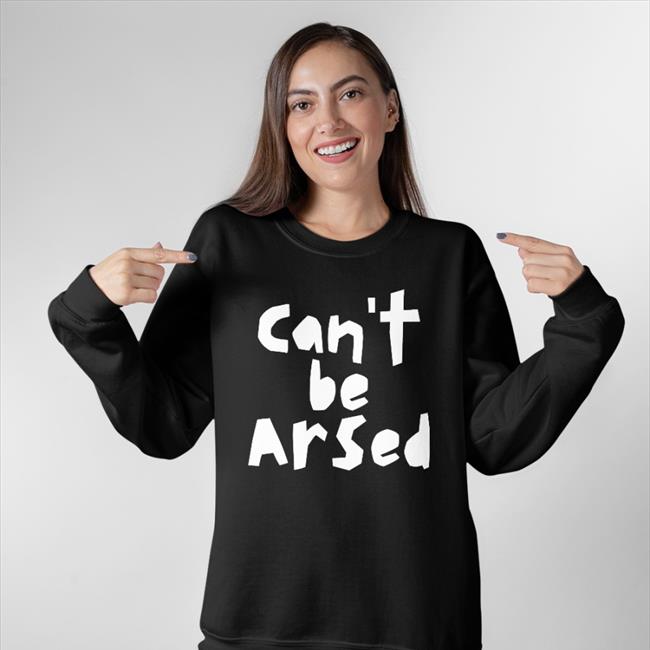 Can't Be Arsed Terence Organic Tee Shirt So-Hilarious Store