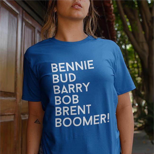 Bennie Bud Barry Bob Brent Boomer Long Sleeve Tee Shirt