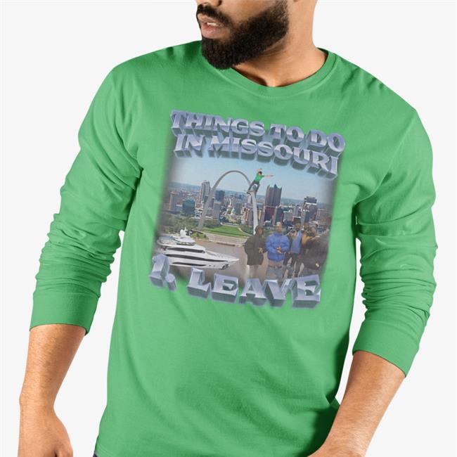 Swag Stimulus Merch Thing To Do In Missouri Leave Tee Shirt