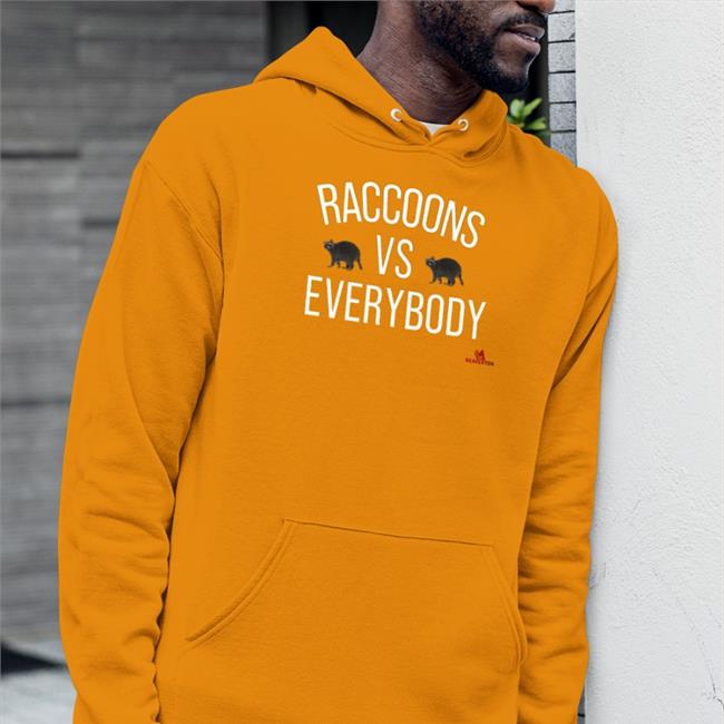 Raccoons Vs Everybody T Shirt The Beaverton Store