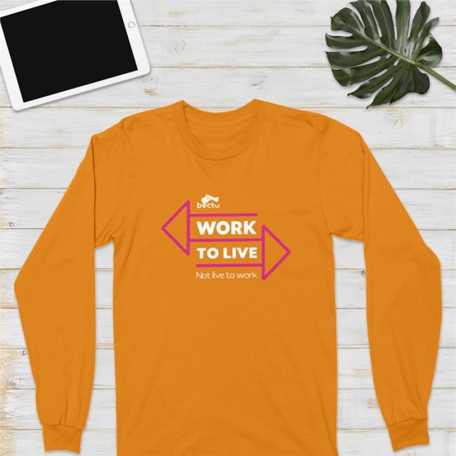 Samuel L Jackson Wearing Work To Live Not Live To Work T Shirts