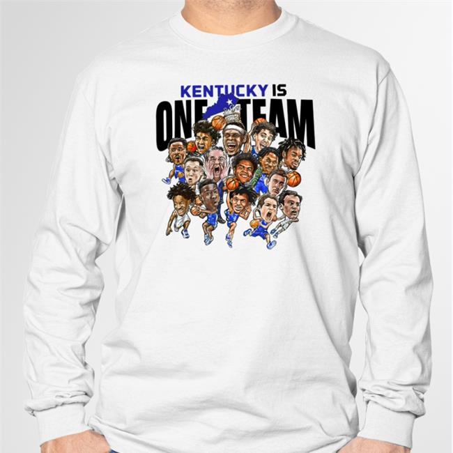 Kentucky Branded Merch Ky One Team Relief T Shirts
