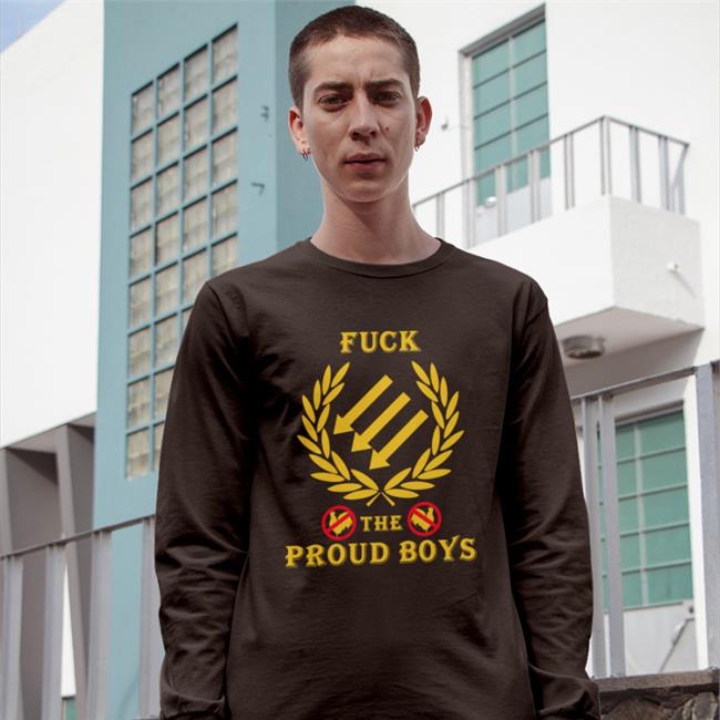 Fuck The Proud Boys Tee Drbootiedo