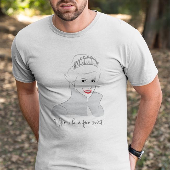 Princess Diana I Like To Be A Free Spirit Shirt Hello Magazine Merch
