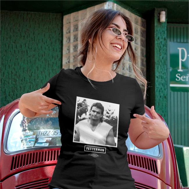John Fetterman Store The Throwback Mullet Shirt