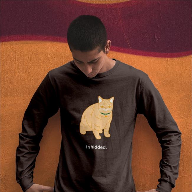 Cat I Shidded T Shirts Donut Operator