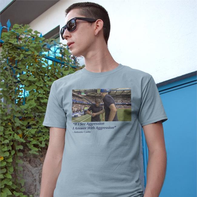 Barstoolsports Store Dave Portnoy If I See Aggression I Answer With Aggression Shirt