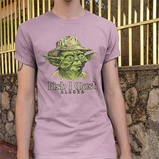 Star Wars Yoda Funny Fishing Alaska Shirts