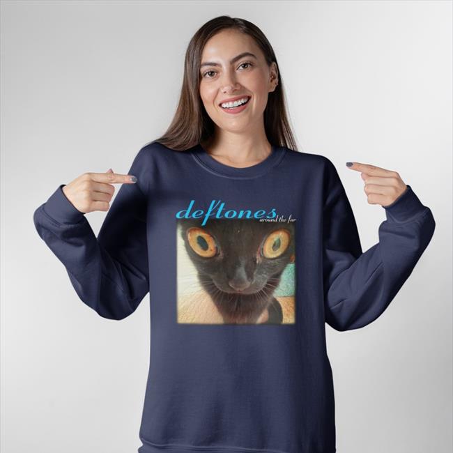 Numetal Moment Deftones Around The Fur Sweatshirt Cat