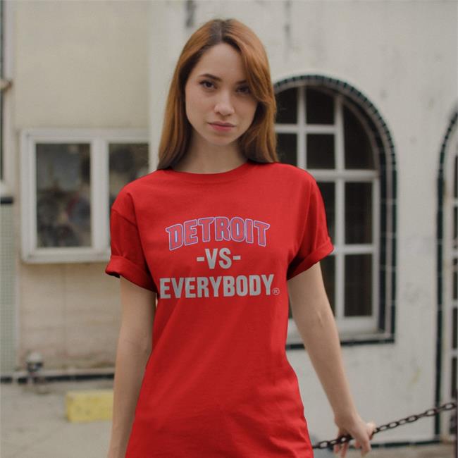 Detroit Pistons Plum Market Detroit Vs Everybody Shirt
