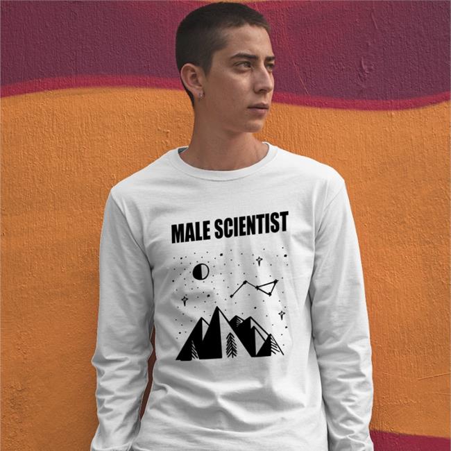 Manwhohasitall Male Scientist Sweatshirt