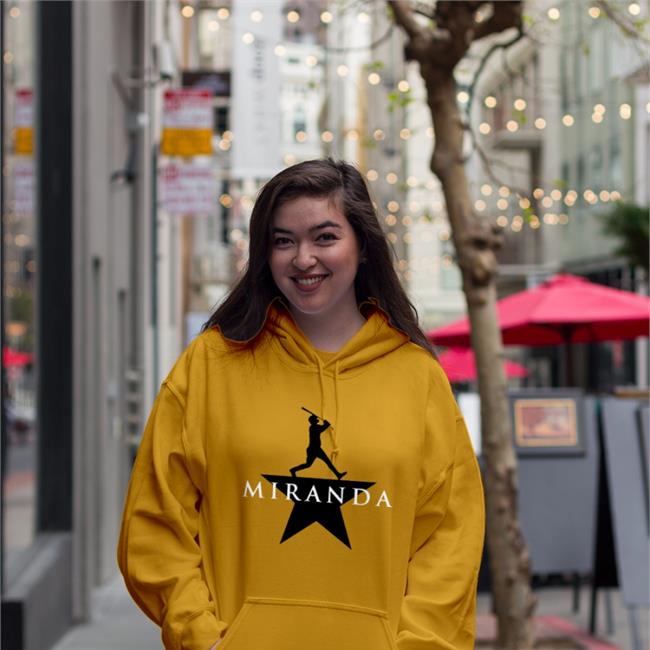 Jose Miranda Star Long Sleeve Tee Shirt Yellow