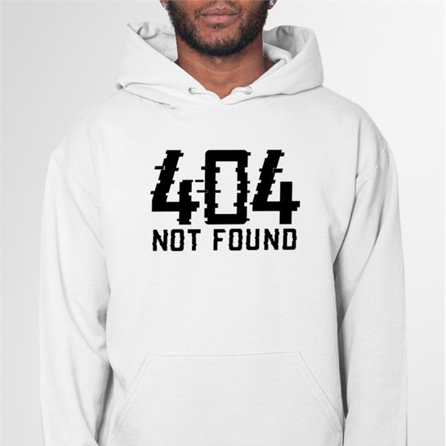 Nicksfolklore White 404 Not Found Shirt