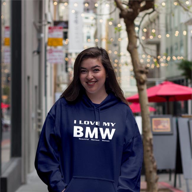 Shirts That Go Hard Black I Love My Bmw Beautiful Mormon Woman Shirt