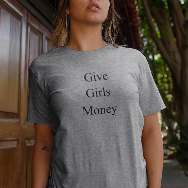 Fousheé Give Girls Money Tee Shirt White