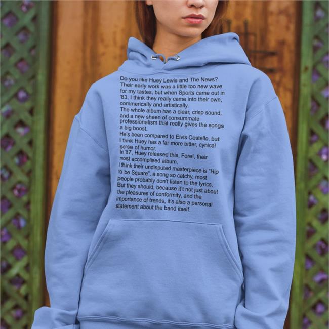 Do You Like Huey Lewis And The News Their Early Work T Shirt
