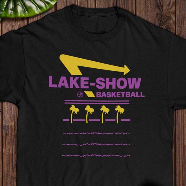 Goldenknightgfx White Lake Show Basketball T Shirt