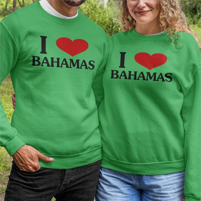 I Love Bahamas Hoodie