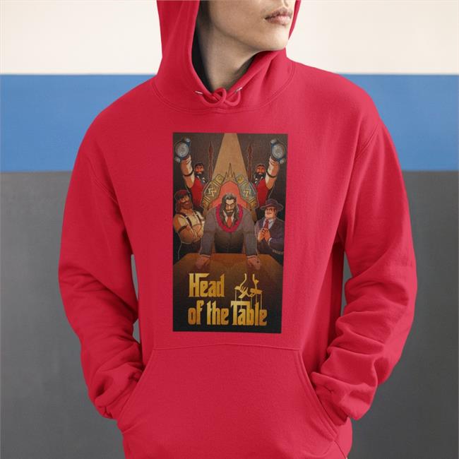Nadia Ramlan Head Of The Table Hoodied Sweatshirt WWEFanArt