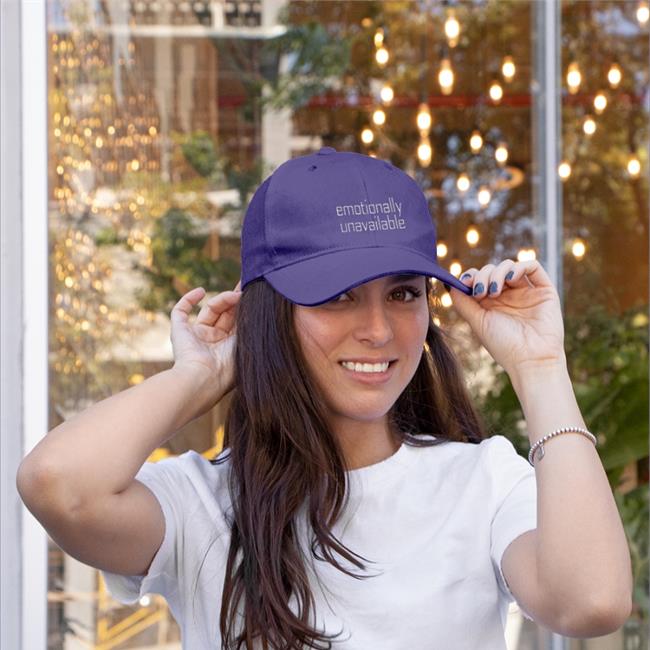 Emotionally Unavailable Twill Cap