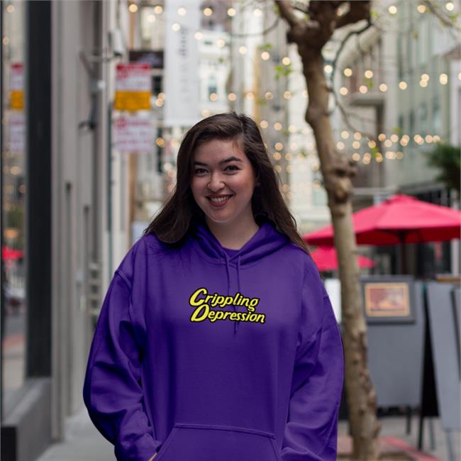 Fuckedupfoods Orange Crippling Depression Tee