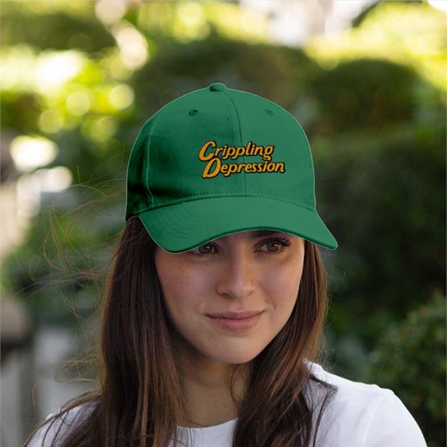 Crippling Depression Embroidered Hat