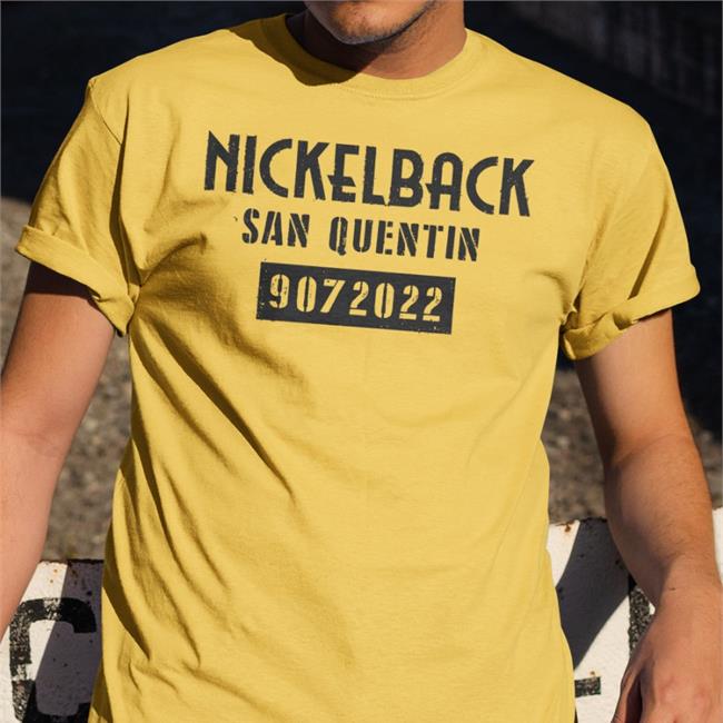 Nickelback Merch Nickelback San Quentin 9072022 Cap White