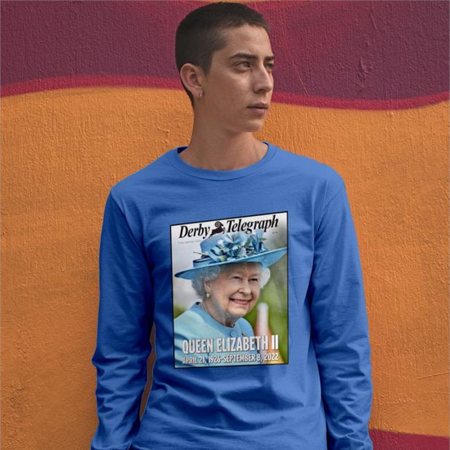 Phillowe1 Derby Telegraph Queen Elizabeth Ii Shirt