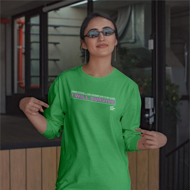I Grew Strong And I Learned How To Get Along I Will Survive Tee Shirt Gloria Gaynor