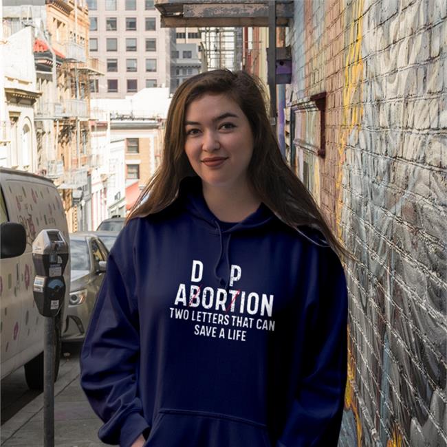 D P Abortion Two Letters That Can Save A Life Long Sleeve Tee