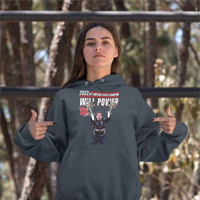 Matt Archuleta 2022 Ntt Indycar Series Champion Will Power Hoodie Black