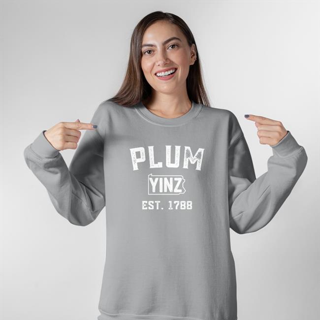 Plum Yinz Est 1788 T Shirt