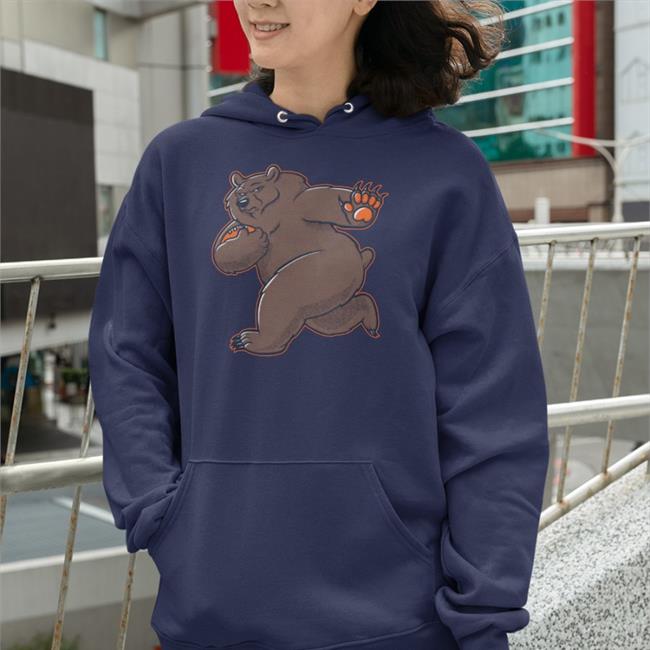 Bear T Shirt Navy Barstoolsports