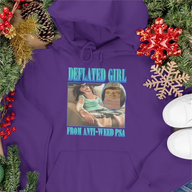 Thegoodshirts Deflated Girl From Anti-Weed Psa Tee