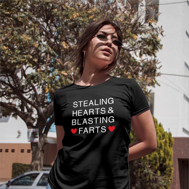 Shirtsthtgohard Stealing Hearts And Blasting Farts Sweatshirt