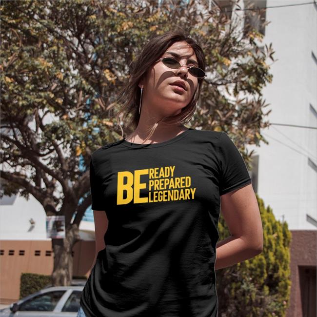 Be Ready Prepared Legendary Hoodie Sweatshirt Black