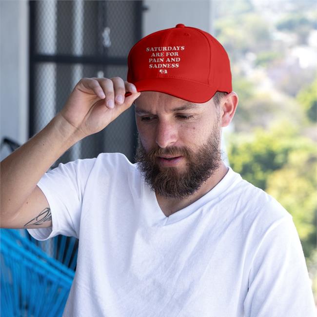 Bbbprinting Store Saturdays Are For Pain And Sadness Hat