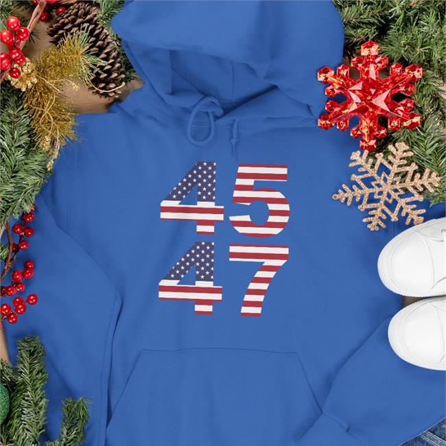 Donald Trump 45/47 Shirt Patriot Takes