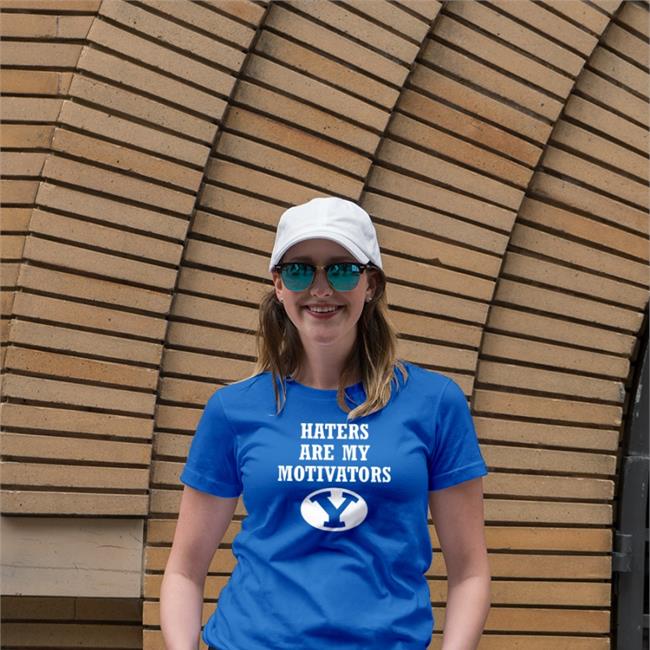 Byu Cougars Football Haters Are My Motivators Tee 5Lbtrout