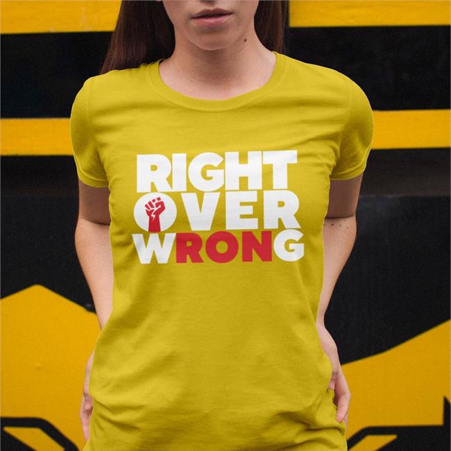 Tizzyent Merch Right Over Wrong T Shirt