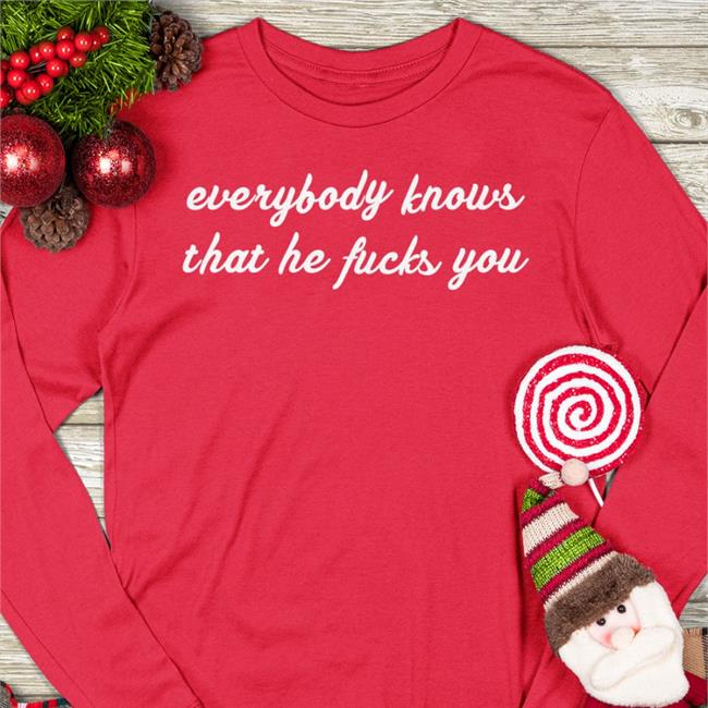 Everybody Knows That He Fucks You Shirt Fiona Apple’S Cigarette Black