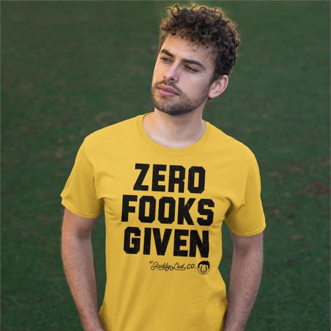 Sheamus Ruddylad Zero Fooks Given Shirt