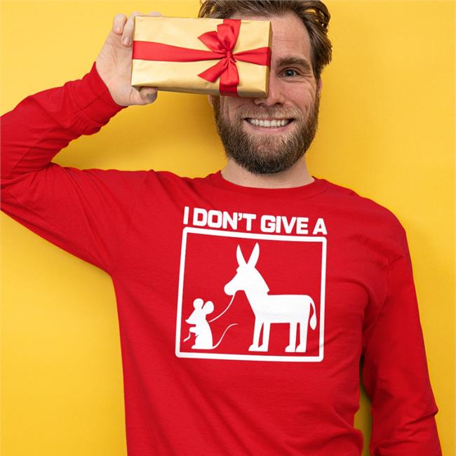I Don’T Give A Rat With Donkey Tee Shirt