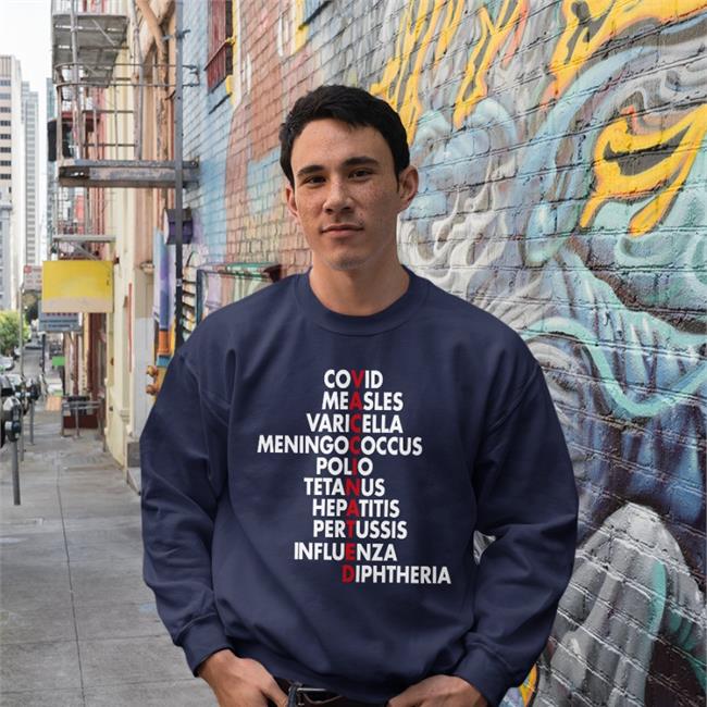 Vaccinated Covid Measles Varicella Meningococcus Polio Tees Nursekelsey