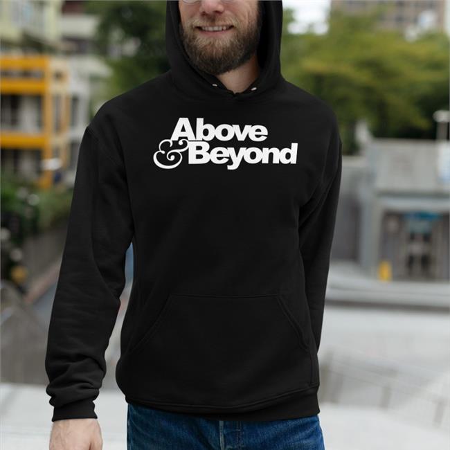 Black Above & Beyond Merch Above & Beyond Shirt